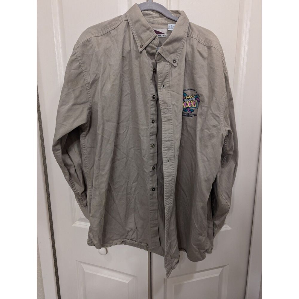 VTG Pro Elite SUPERBOWL XXXI Shirt‎ NFL- Mens XL Shirt